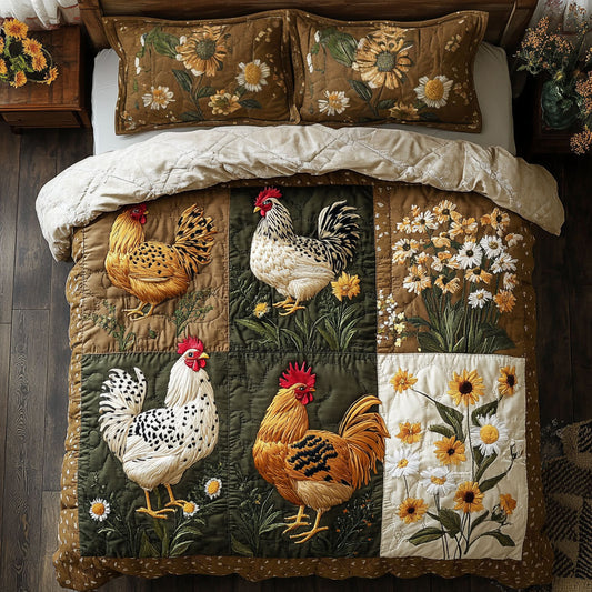 Blossom Chicken WN2108010CL Duvet Cover Set