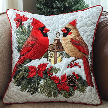 Winter Cardinal Glow CW0110083CL Quilt Pillow Case