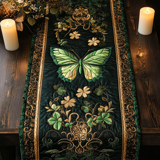 Twilight Flutter CM1405027CL Quilted Table Runner