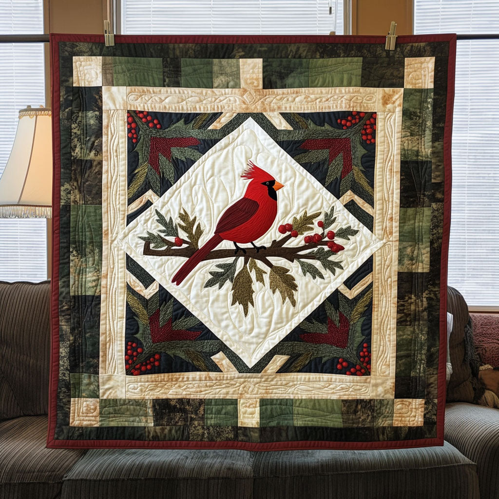 Cardinal Appliqué LT2811003CL Quilt
