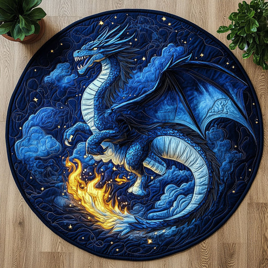 Dragon Spirit CW2005264CL Quilted Round Mat