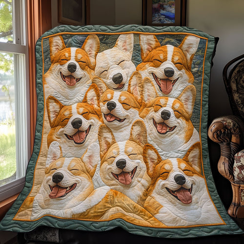 Cozy Corgi CP2905030CL Quilt