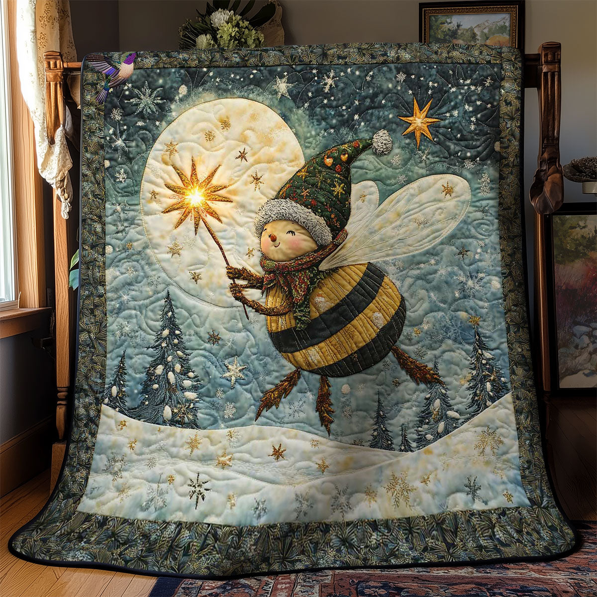 Holiday Bee WN1511079CL Quilt