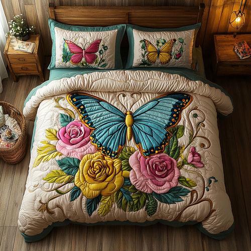 Butterfly Flower CW0107010CL Duvet Cover Set