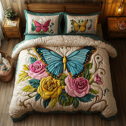 Butterfly Flower CW0107010CL Duvet Cover Set