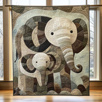 Elephant Family WN3010019CL Quilt