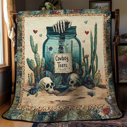 Skull In Glass WN2711031CL Quilt