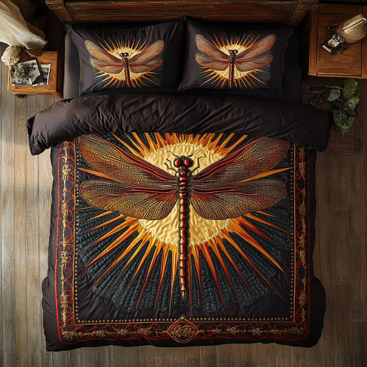 Sunrise Glow Dragonfly WN1408114CL Duvet Cover Set