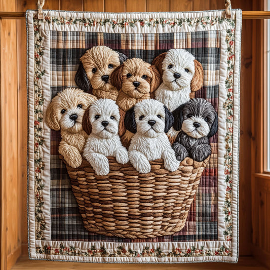 Herd Of Puppies CQ2905009CL Quilt