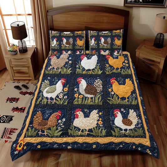 Golden Chicken WX2612100CL Duvet Cover Set