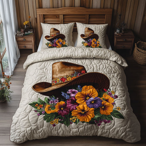 Spring Cowboy Hat WN2409061CL Duvet Cover Set
