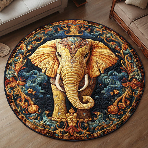 Golden Elephant CW2508033CL Quilted Round Mat