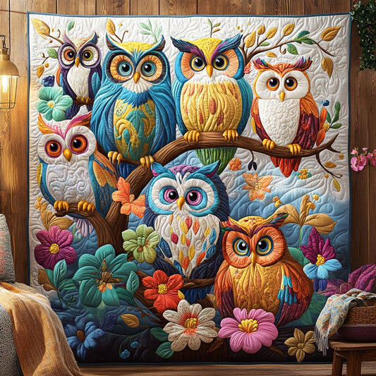 Playful Owl CW1205100CL Quilt