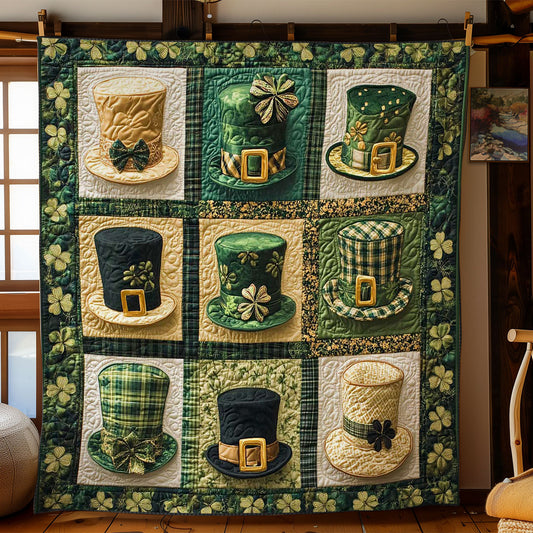 Leprechaun's Lucky Hat WN3112034CL Quilt