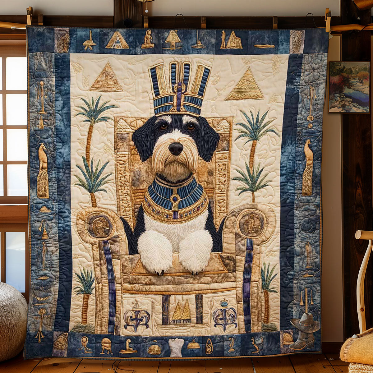 Golden Schnauzer WN1511018CL Quilt