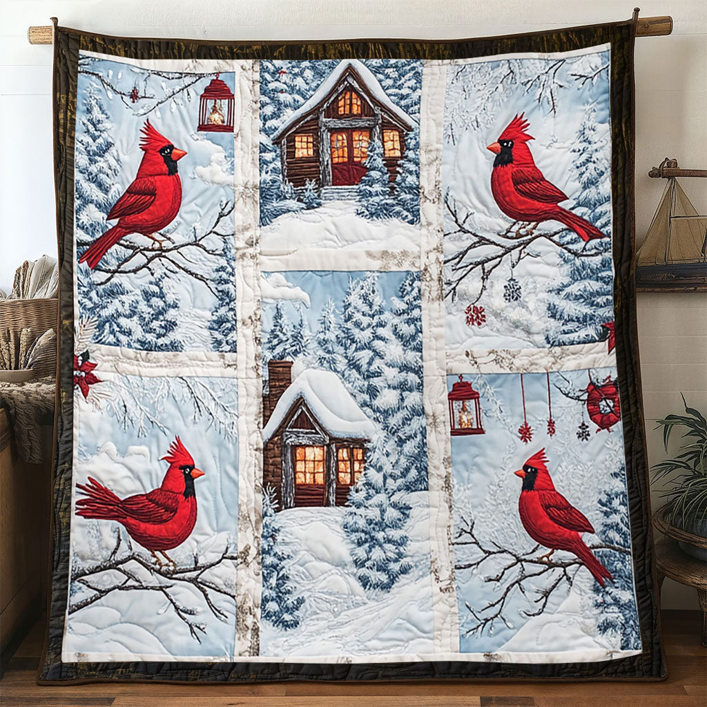 Evergreen Hope Cardinal WN0711024CL Quilt