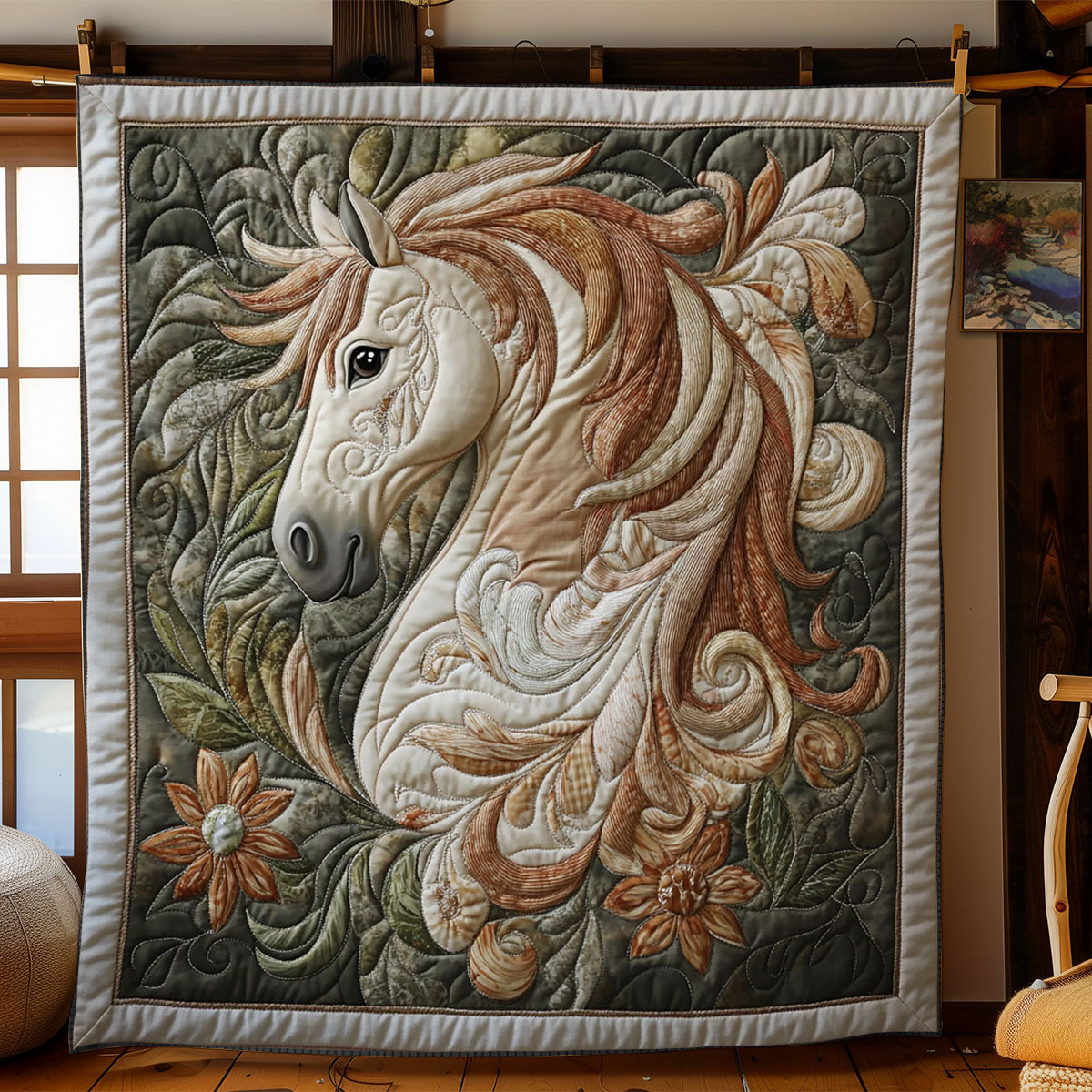 Majestic Horse WY0901039CL Quilt