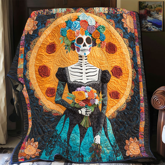 Woman Day Of The Dead WX3105076CL Quilt