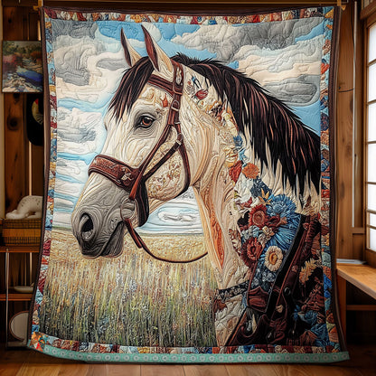 Lovely Horse WU1610002CL Quilt