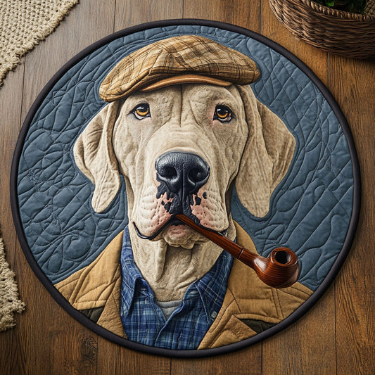 Great Dane Pipe CP1306020CL Quilted Round Mat