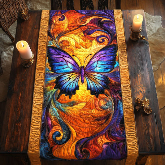 Wings of Color CM0306049CL Quilted Table Runner