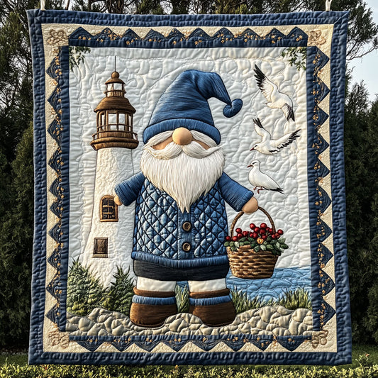 Coastal Gnome WN2509010CL Quilt