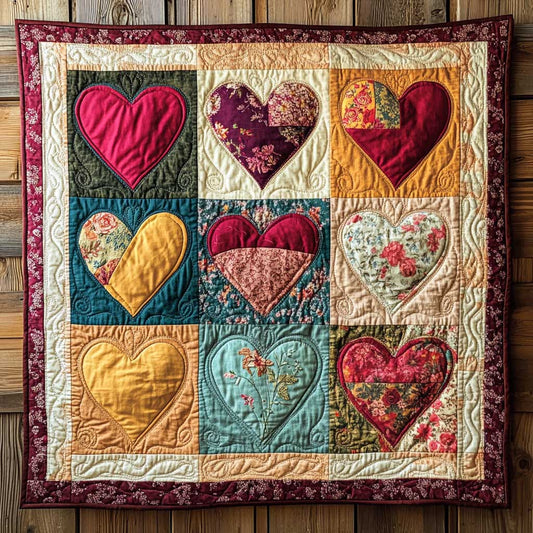 Pieces Of Love CQ0905024CL Quilt