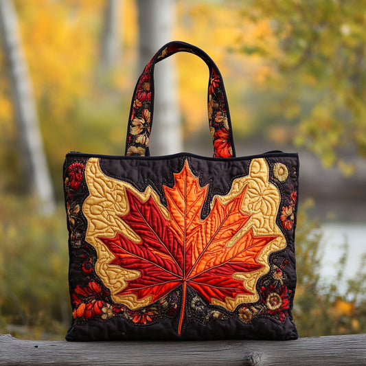 Maple Spirit WN2409030CL Quilted Tote Bag