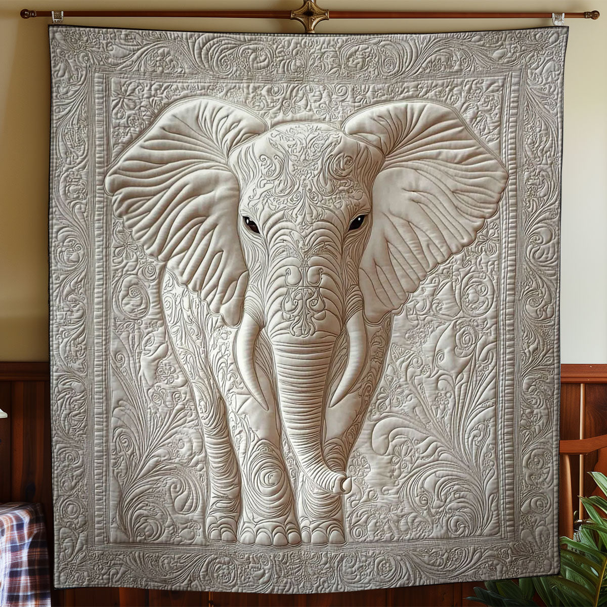 White Elephant WY2001022CL Quilt