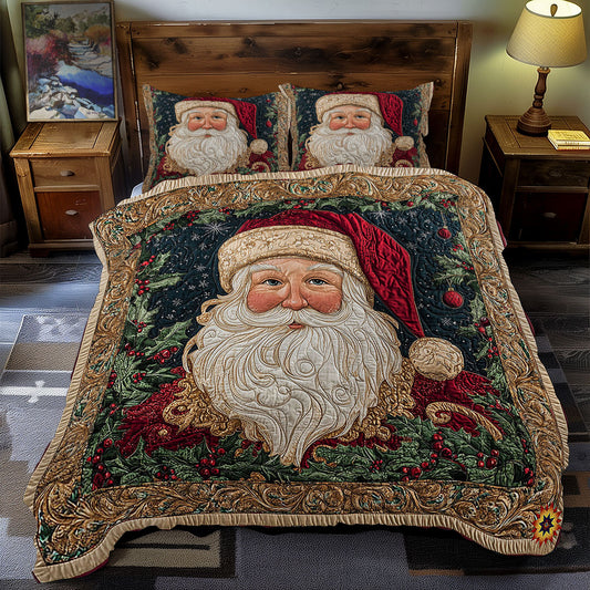 Santa Portrait WY1212055CL Duvet Cover Set