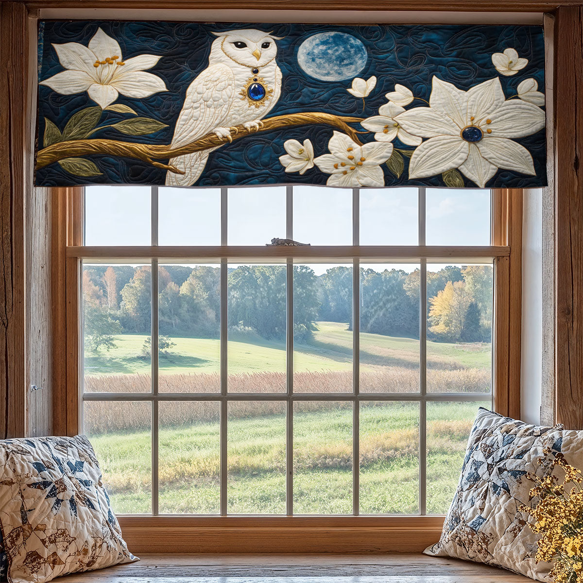 Charming Owl WX2205010CL Quilted Valance