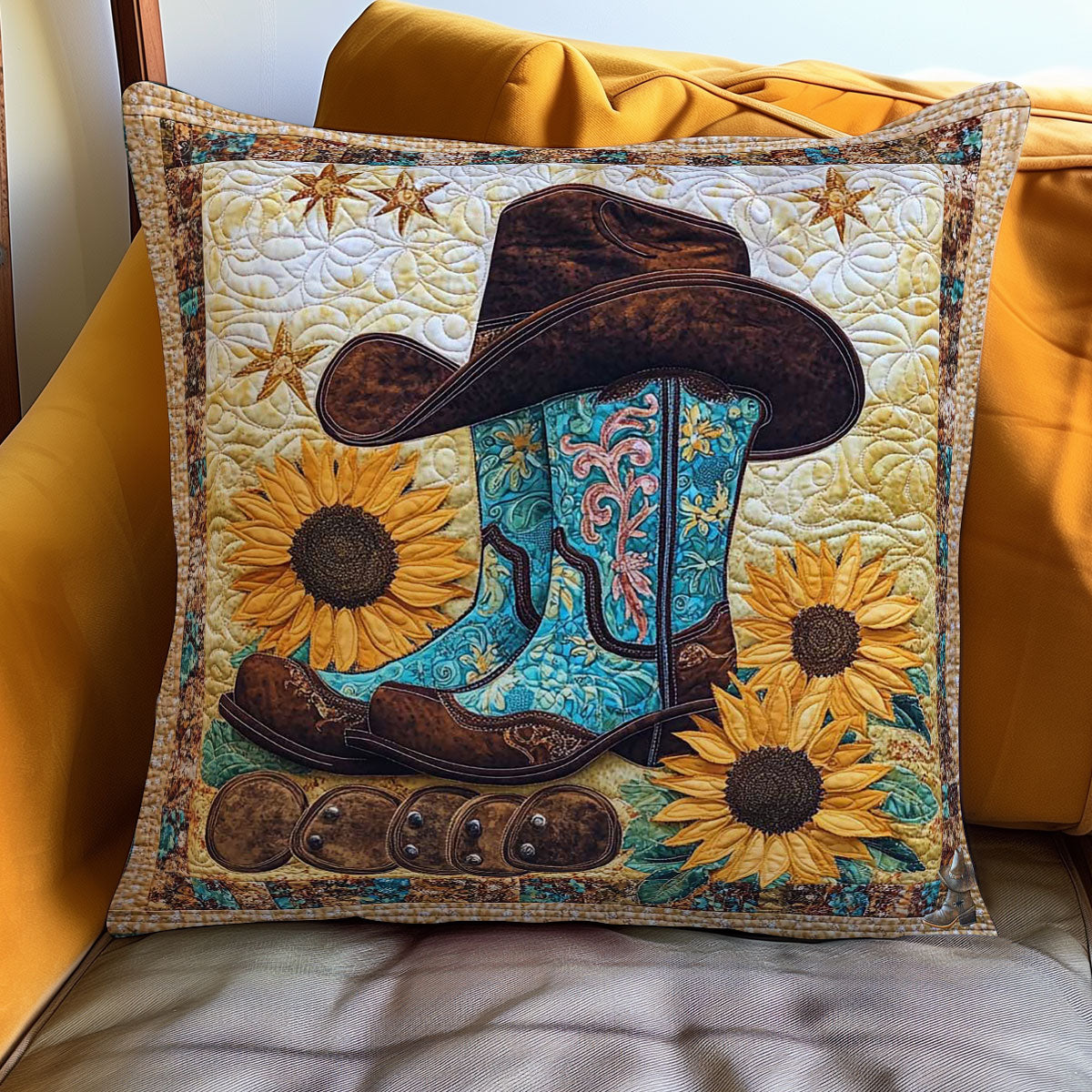 Cowboy Roots WN2111014CL Quilt Pillow Case