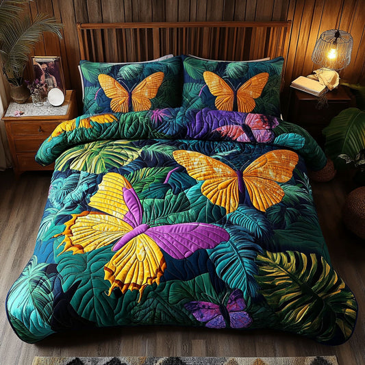 Tropical Butterfly CM1404060CL Duvet Cover Set