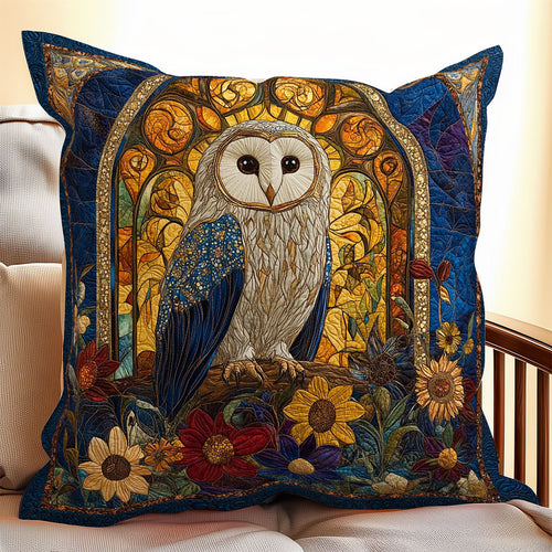 Sapphire Guardian Owl WX1306091CL Quilt Pillow Case