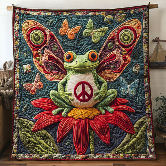 Frog Bloomdance WN1106049CL Quilt