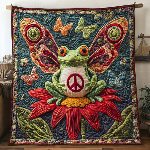 Frog Bloomdance WN1106049CL Quilt