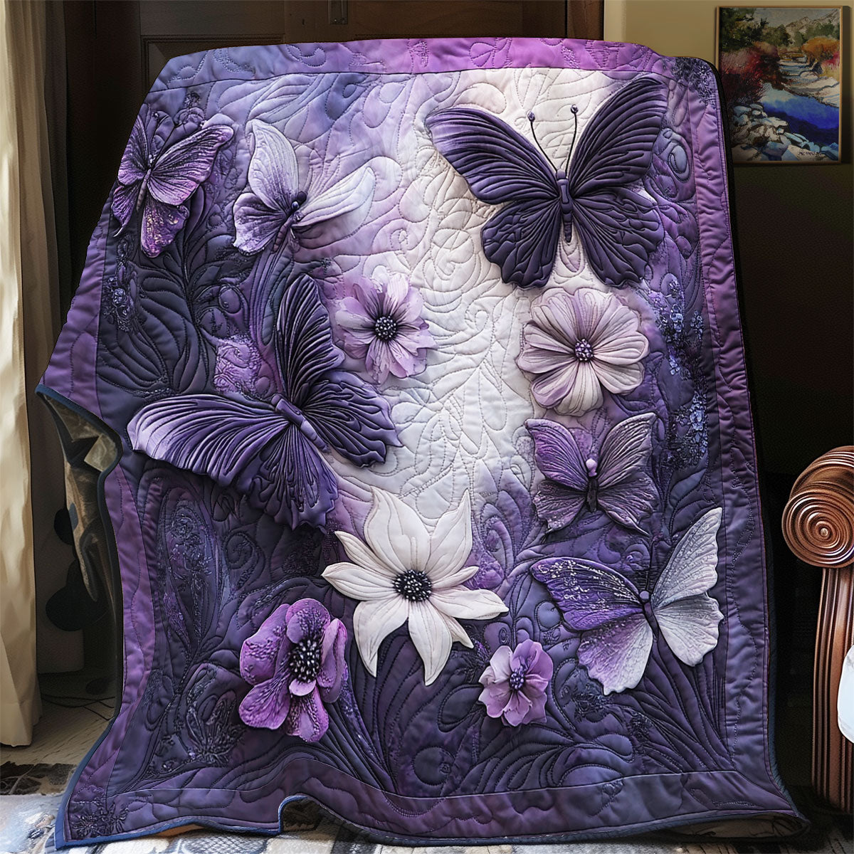 Butterfly Whispers YR1501011CL Quilt