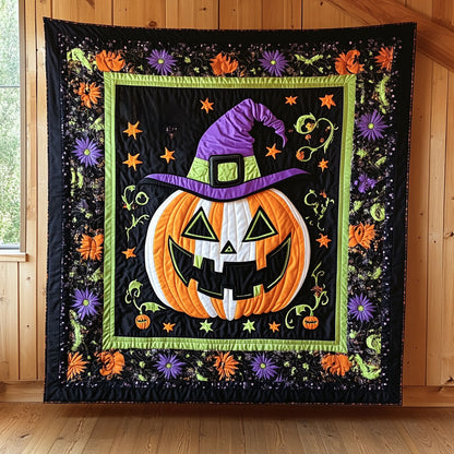 Happy Hat Pumpkin WN1808028CL Quilt