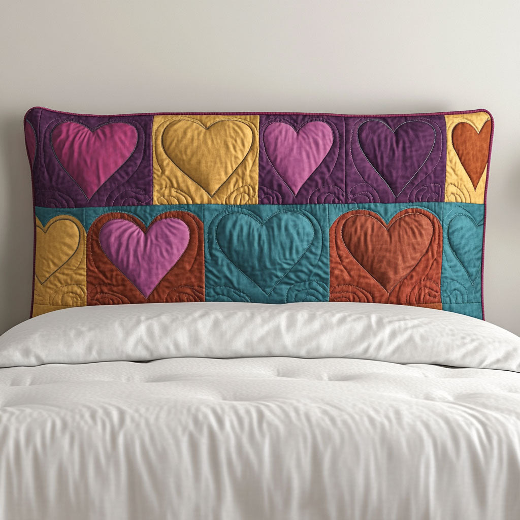 Bright Heart WN3012004CL Quilted Headboard Slipcover