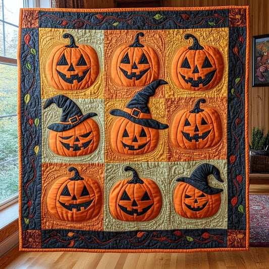 Witchy Pumpkin CP1107006CL Quilt