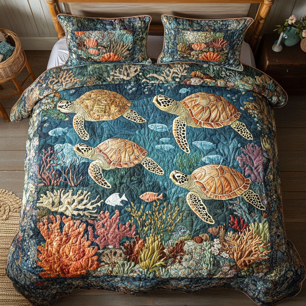 Majestic Ocean WY1802074CL Duvet Cover Set