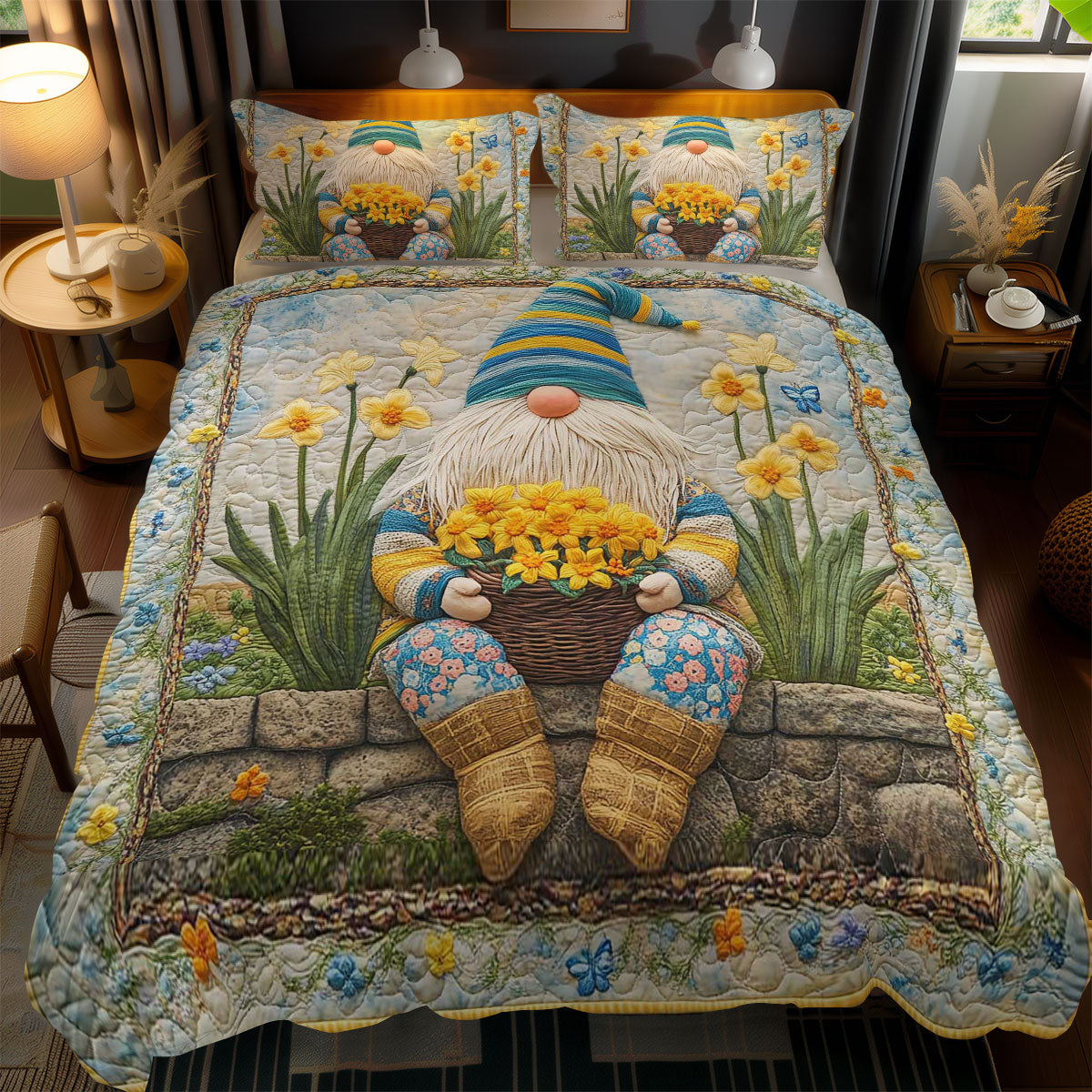 Garden Gnome WN0201058CL Duvet Cover Set