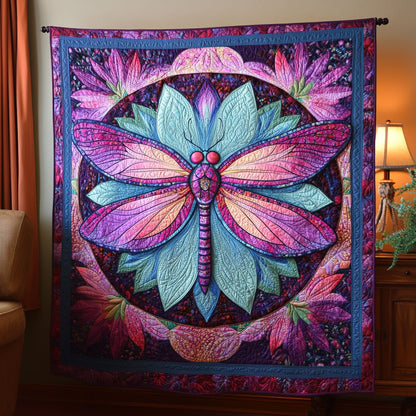 Dragonfly Blooming DH0210024CL Quilt