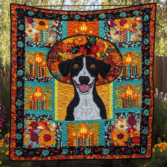 Spirit Dog Calavera WY1208010CL Quilt