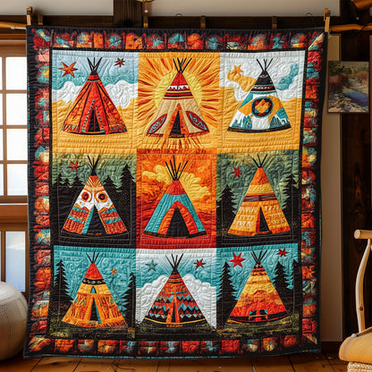 Sunlit Spirit Tepee WJ3012020CL Quilt