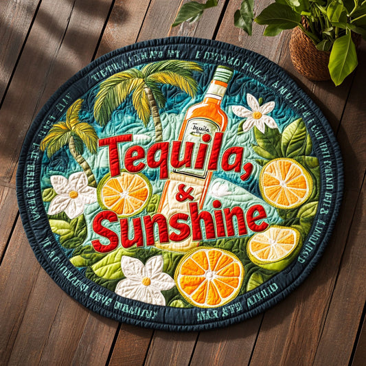 Summer Tequila CM2005031CL Quilted Round Mat