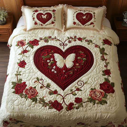 Heart And Butterfly WY1302092CL Duvet Cover Set