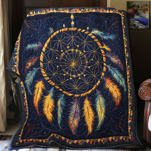 Feather Dreamcatcher WY0602142CL Quilt