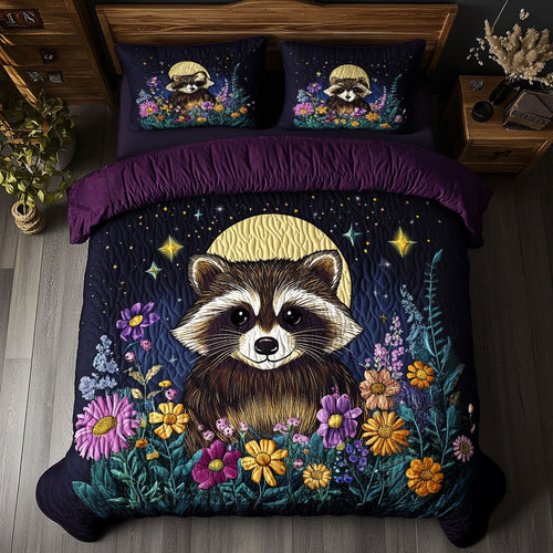 Moonlit Raccoon CW1501038CL Duvet Cover Set