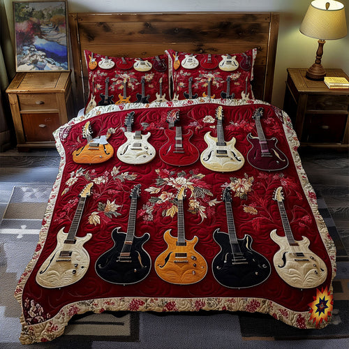 Collection Of Guitar WY1012059CL Duvet Cover Set